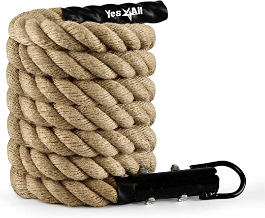 yes for gym climbing rope