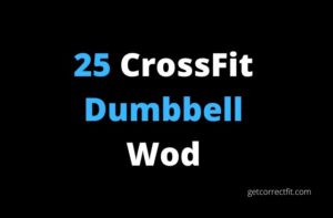 25 crossFit dumbbell wod