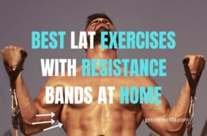 lat exercises with bands