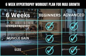 hypertrophy workout plan