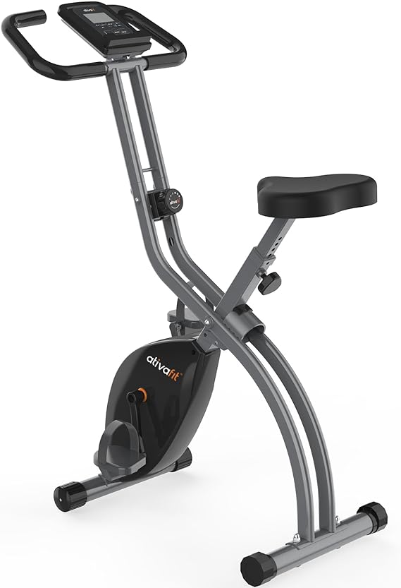 folding exercise bike for older parent